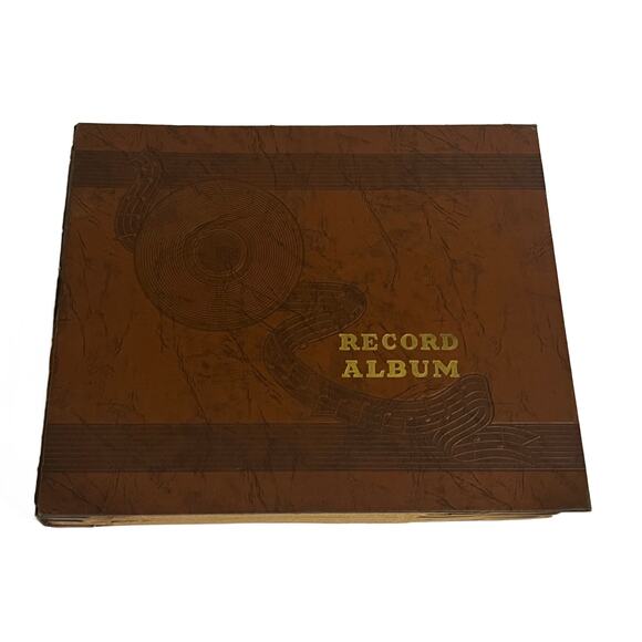 VTG MCM 78 Album Collection 10 Album Collection in Hardback Case Circa 1900 - Picture 1 of 3